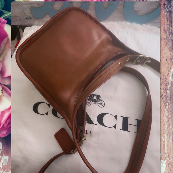 VINTAGE COACH JANICE’S LEGACY BURNISHED CROSSBODY BAG 9950 - Picture 12 of 17